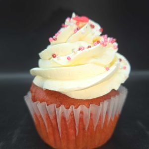 Red Velvet Cupcake with Cream Cheese Frosting