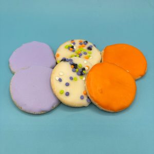 Shortbread Cookies - Round and Iced