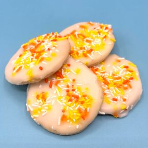 Shortbread Cookie - Round and Iced - Single