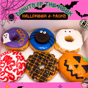 Halloween Donuts - 6 pack