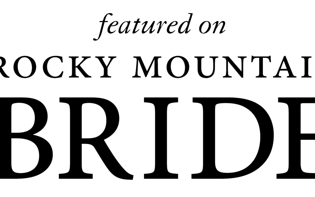 Our Cakes Were Featured on Rocky Mountain Bride
