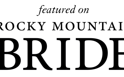 Our Cakes Were Featured on Rocky Mountain Bride