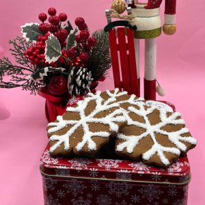 Gingerbread Snowflake